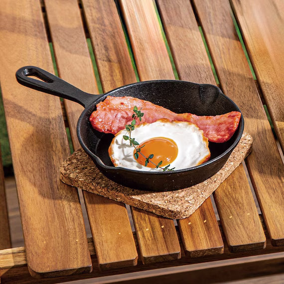 IH/GAS CAST-IRON DEEP SKILLET 15CM