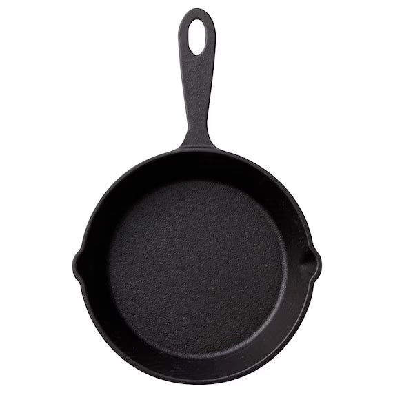 IH/GAS CAST-IRON DEEP SKILLET 15CM