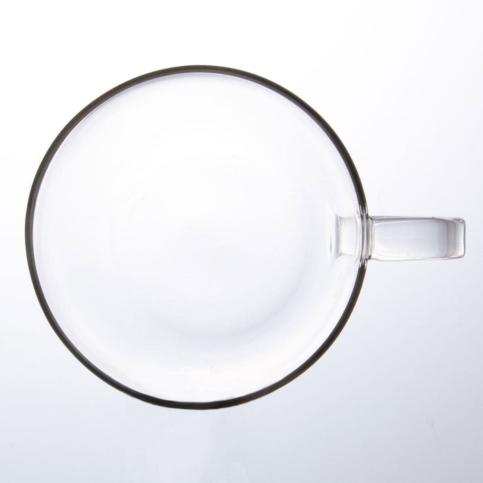 HEAT-RESISTANT GLASS MUGCUP 300ml DG806-1