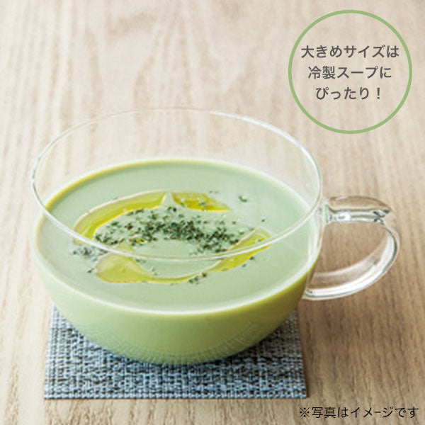 HEAT-RESISTANT GLASS MUGCUP 300ML DG806-1