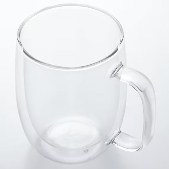 DOUBLE-WALL GLASS MUG245 WS01