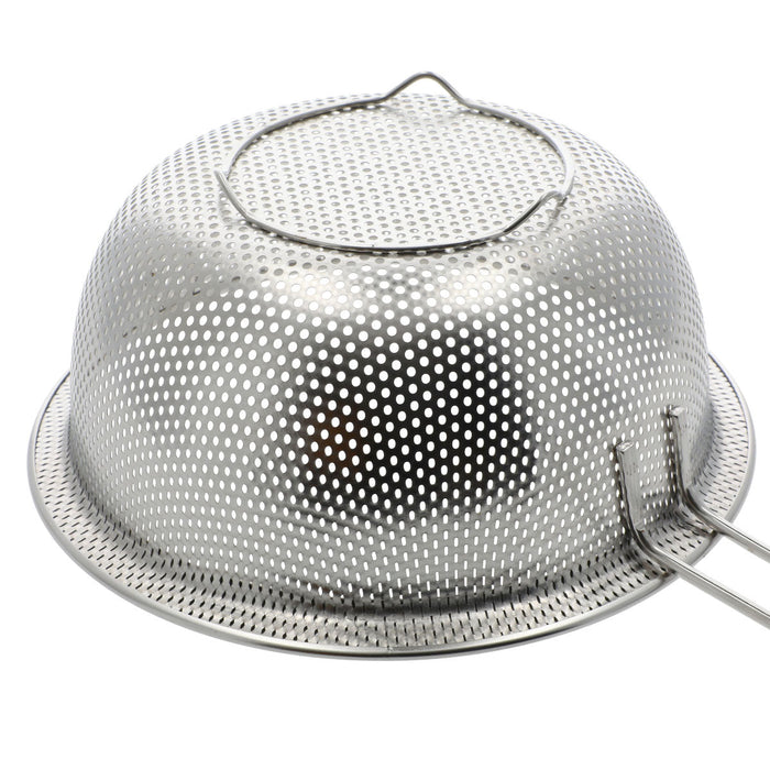21CM PUNCHING HOLE NET BASKET WITH HANDLE