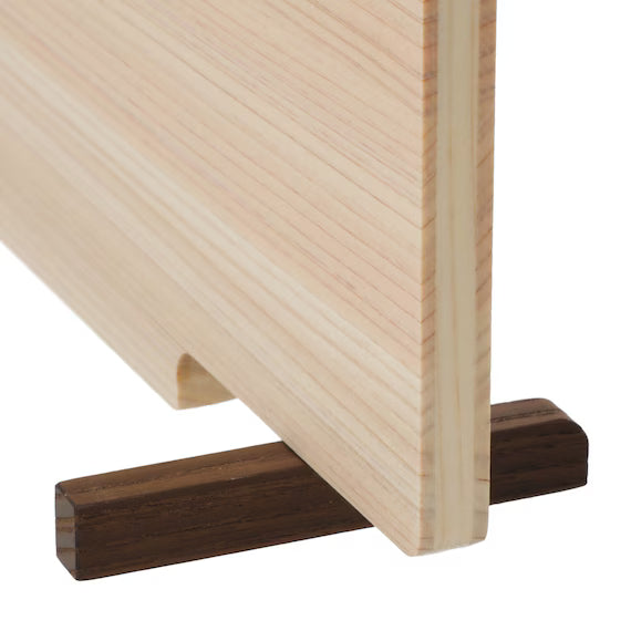 DISHWASHER SAFE STANDABLE CYPRESS CUTTING BOARD 30X18