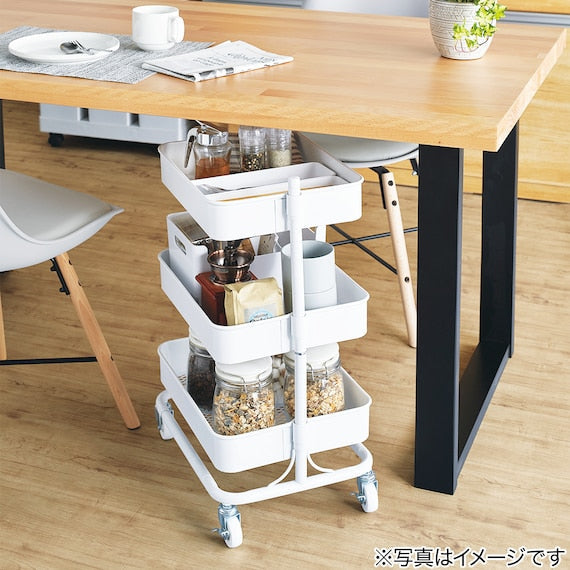 STEEL WAGON TROLLEY COMPACT WH