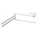WALL CABINET CLOTH HANGER FLAT WH