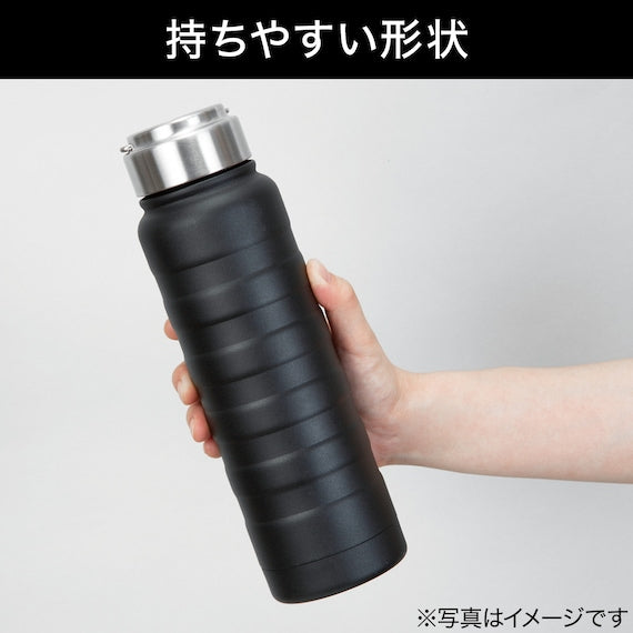 DOUBLE WALL WATER BOTTLE 710ML BK