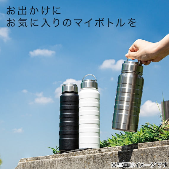 DOUBLE WALL WATER BOTTLE 710ML BK