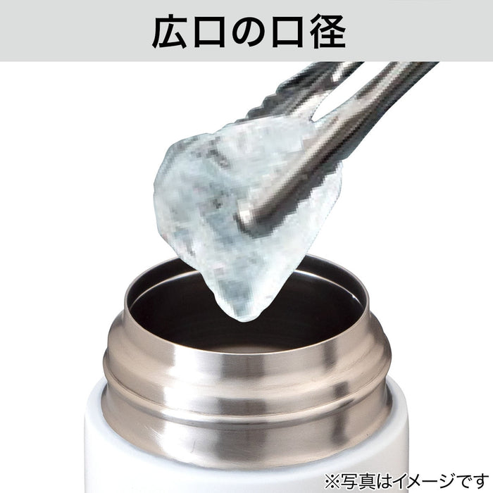 STAINLESS ONE TOUCH BOTTLE 370ML WH