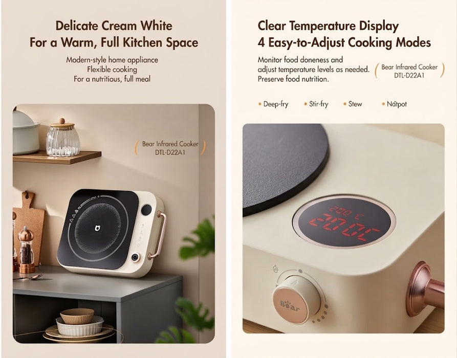 INFRARED COOKER BEAR DTL-D22A1