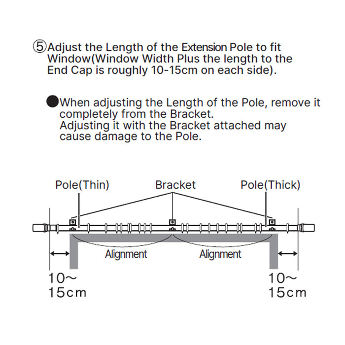 THANH TREO RÈM LINH HOẠT FRESCO3 DBR 2M/W