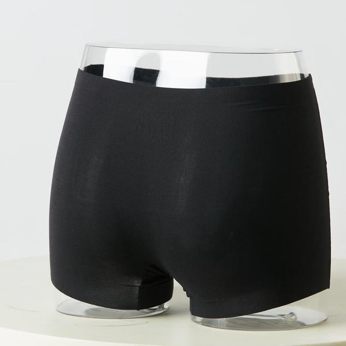 WOMEN MODAL SEAMLESS BOXER BK XL