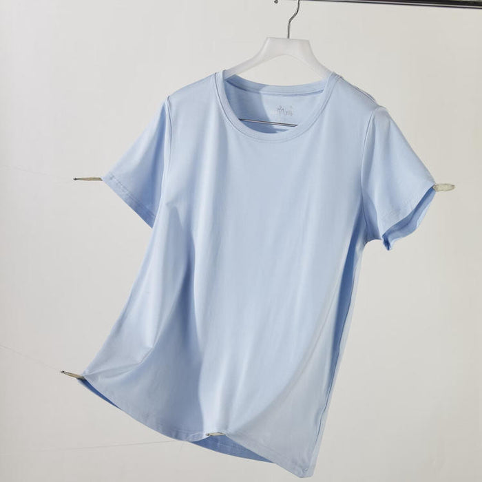WOMEN MODAL UNECK SHORT BL XXL