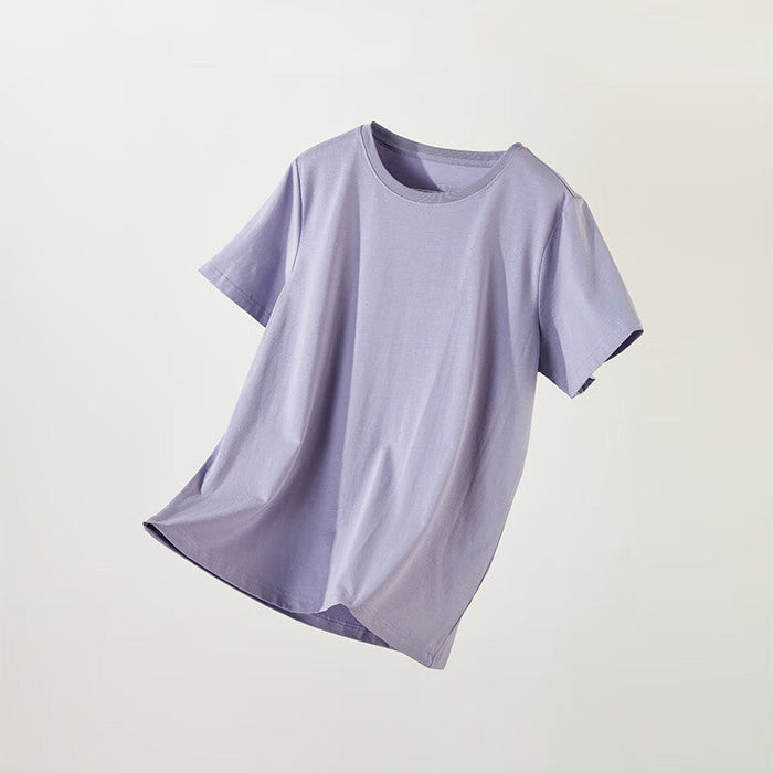 WOMEN MODAL COTTON UNECK SHORT PU XXL