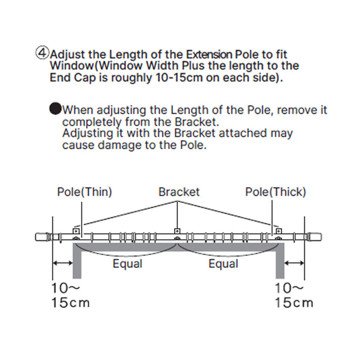 THANH TREO RÈM LINH HOẠT FRESCO3 WH 2M/S