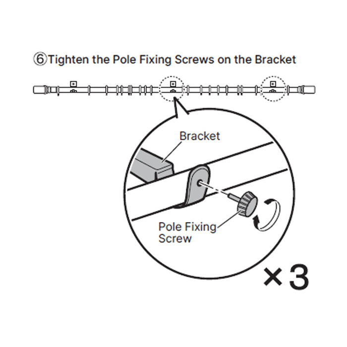 THANH TREO RÈM LINH HOẠT FRESCO3 DBR 3M/S