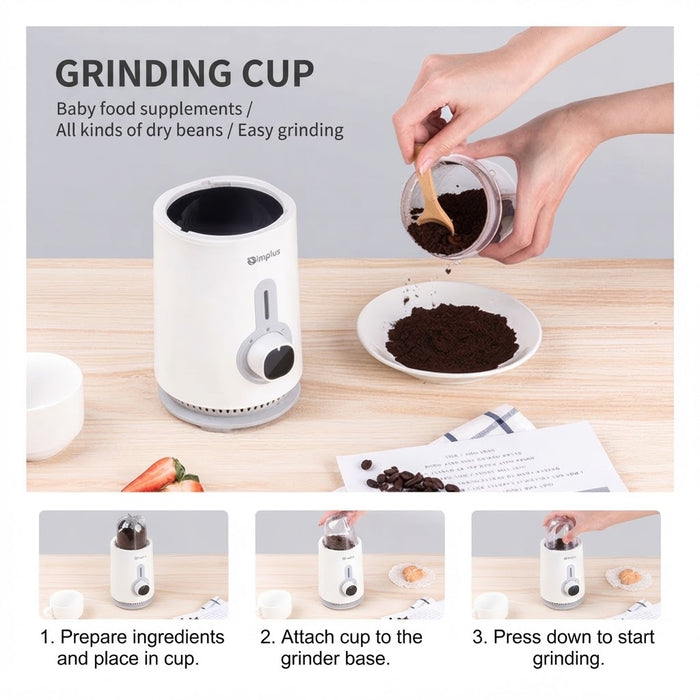 MÁY CHẾ BIẾN THỰC PHẨM 3 TRONG 1 005-380W-1.25L-WHITE