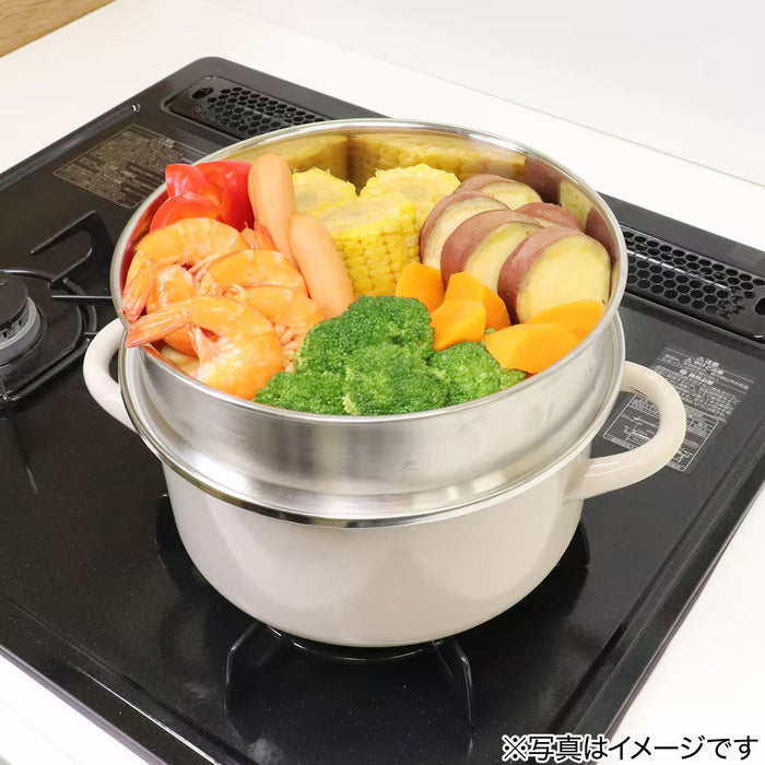 STAINLESS STEEL STEAMER 20CM