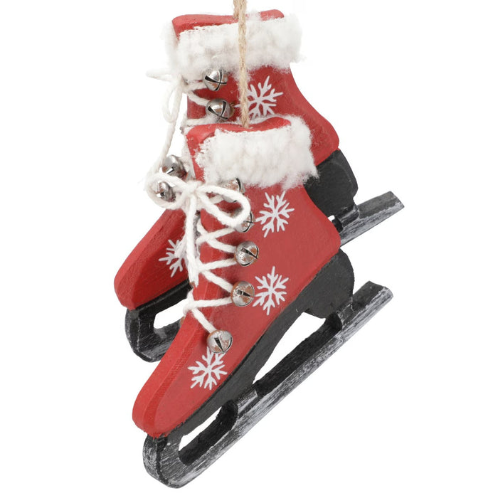 CHRISTMAS ORNAMENT SKI BOOTS N5LC