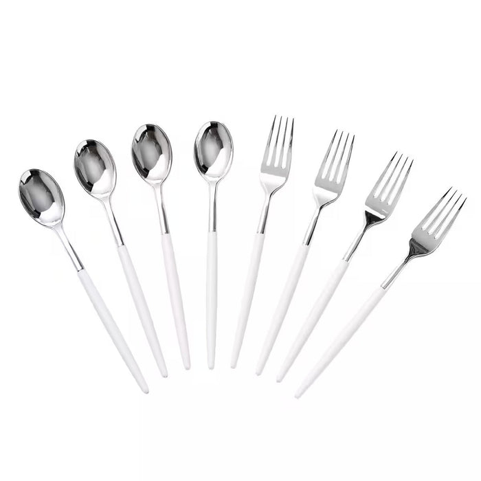 BỘ DAO MUỖNG NĨA NHỰA 8 MÓN