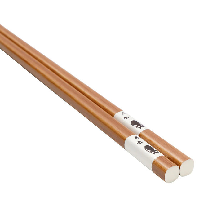 ĐŨA HỌA TIẾT DẤU CHÂN MÈO ICHIMAZU MÀU KEM