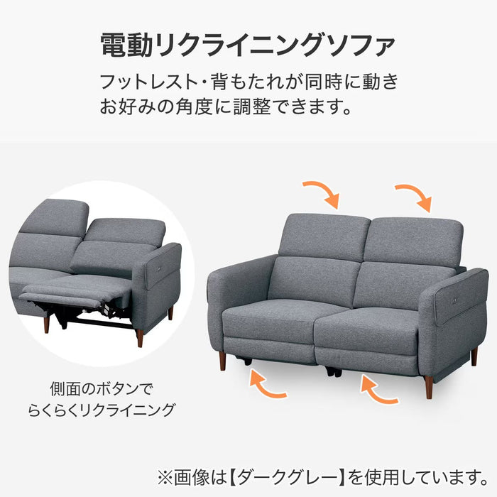 2 SEATER ELECTRIC SOFA KK026 RC DGY