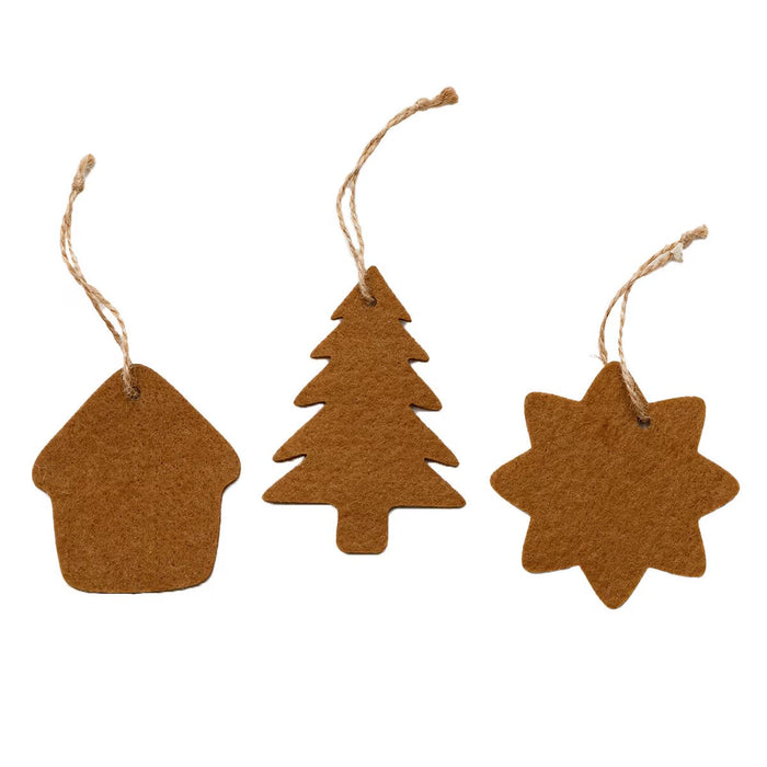 CHRISTMAS ORNAMENT COOKIE 3P D N5GL