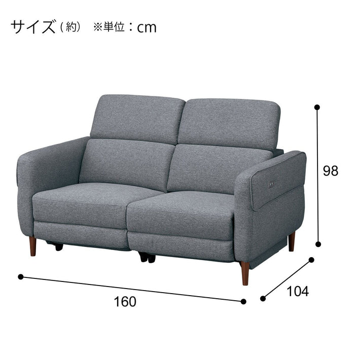 2 SEATER ELECTRIC SOFA KK026 RC DGY
