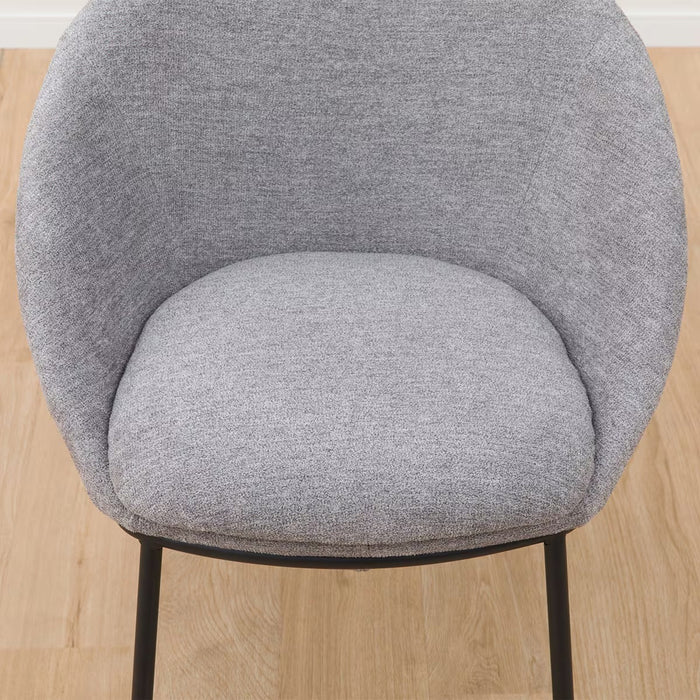 DINING CHAIR ROUND TA333 GY