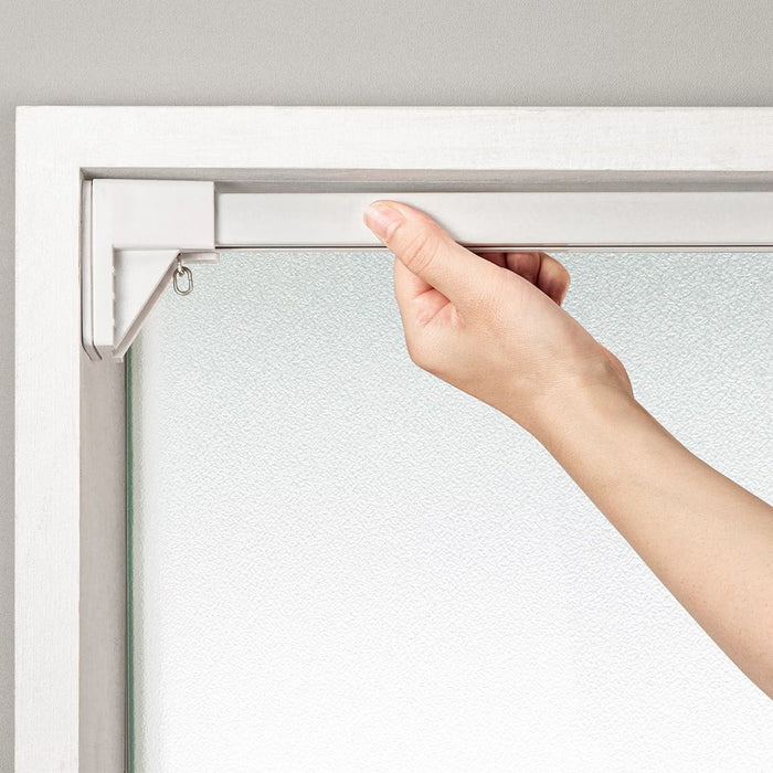 TENSION CURTAIN RAIL TR1 WH 75-110