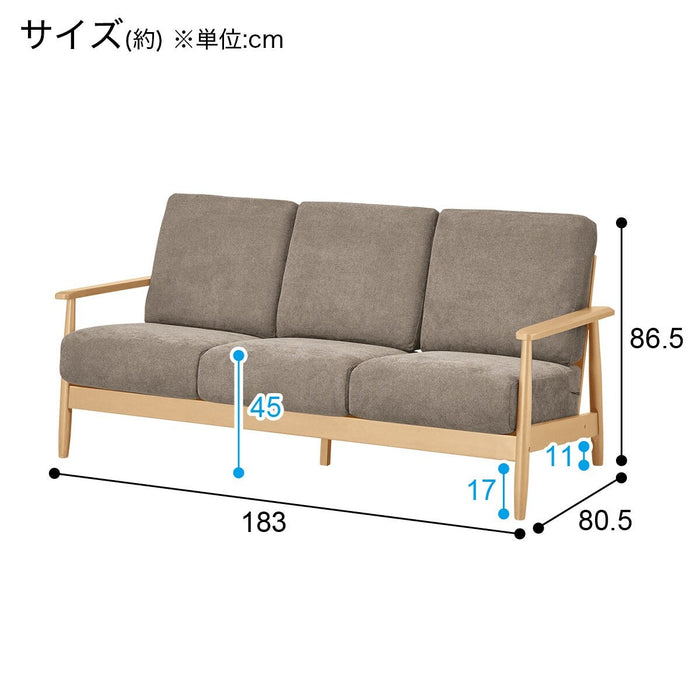 3P SOFA IG01 MO/LBR