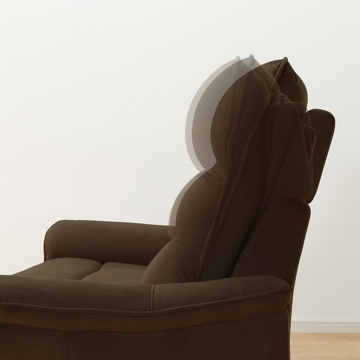 3 ELECTRIC 3P SOFA N-BELIEVA 3 MICROFIBER BR