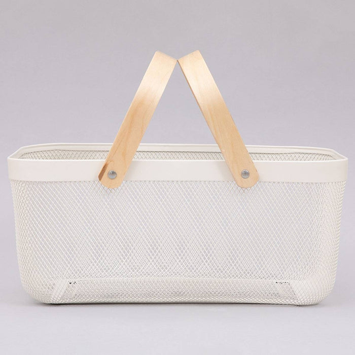 BASKET ET02 RECTANGLE WH