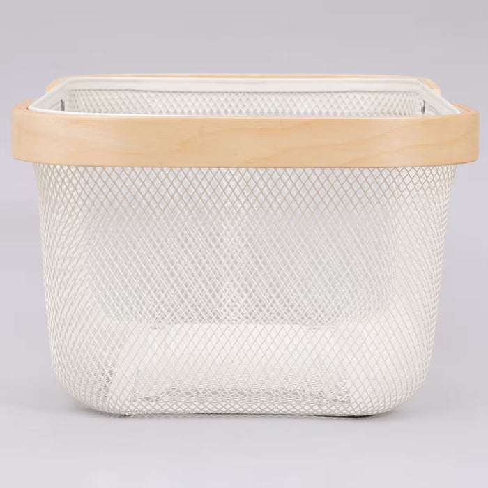 BASKET ET02 RECTANGLE WH
