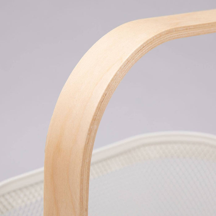 BASKET ET02 RECTANGLE WH