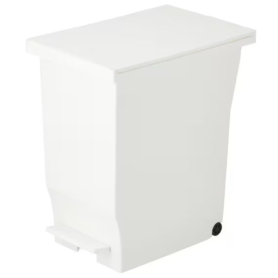 DUAL-OPENING UNDER SHELF PEDAL PAIL 40L WH