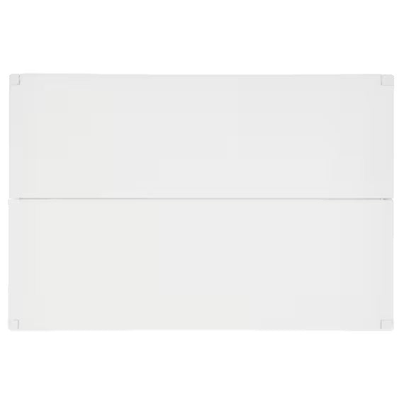 DUAL-OPENING UNDER SHELF PEDAL PAIL 40L WH