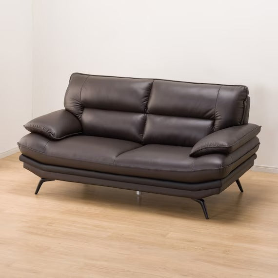 2.5P SOFA LOZO KD DBR LEATHER