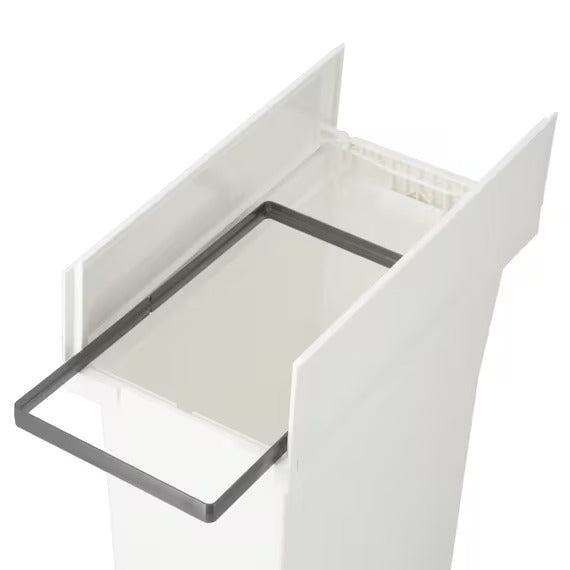 DUAL-OPENING UNDER SHELF PEDAL PAIL 30L WH