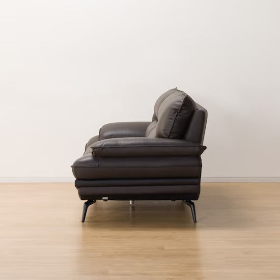 2.5P SOFA LOZO KD DBR LEATHER