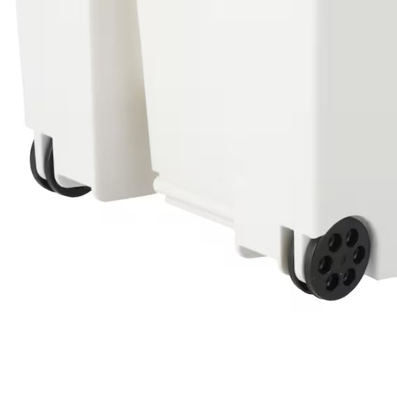 DUAL-OPENING UNDER SHELF PEDAL PAIL 30L WH