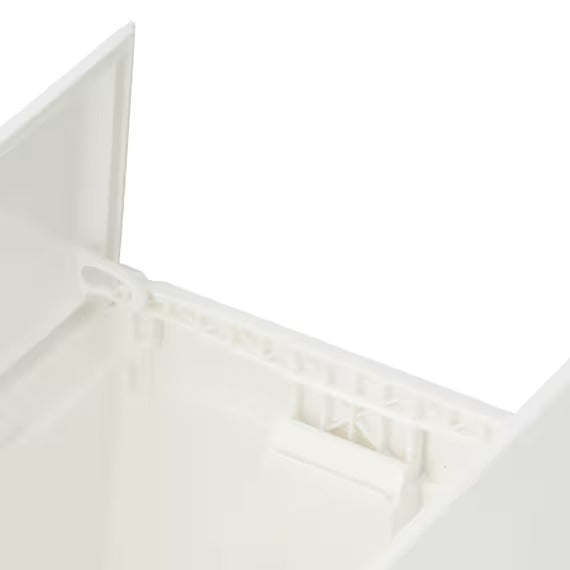 DUAL-OPENING UNDER SHELF PEDAL PAIL 40L WH