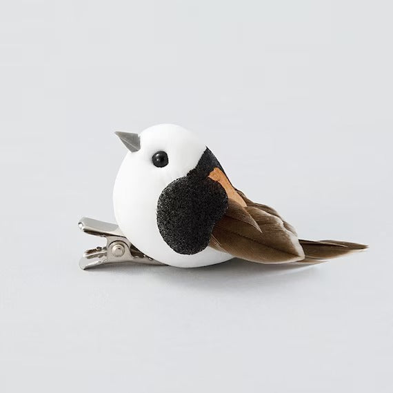 CHRISTMAS ORNAMENT BIRDS CLIP SET H247001-4 N5AN