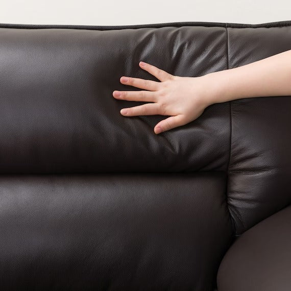 2.5P SOFA LOZO KD DBR LEATHER