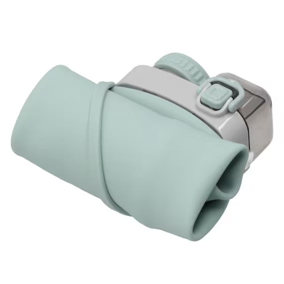 SILICONE FOLDING WATER BOTTLE 600ML TBL