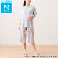 BỘ ĐỒ MẶC NHÀ HỌA TIẾT GẤU XANH XÁM L