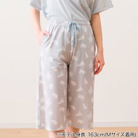 BỘ ĐỒ MẶC NHÀ HỌA TIẾT GẤU XANH XÁM L