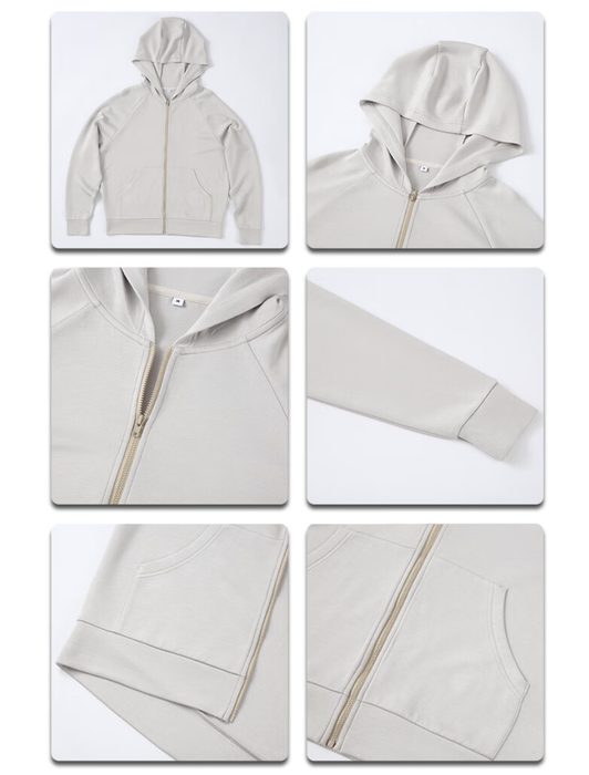 ÁO HOODIE NỮ MỀM MẠI MÀU MO SIZE M