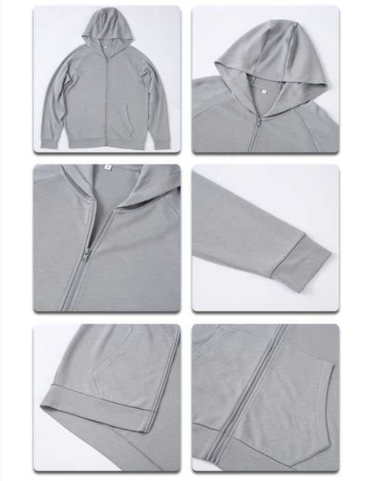 ÁO HOODIE NAM MỀM MẠI MÀU XÁM ĐẬM SIZE XL